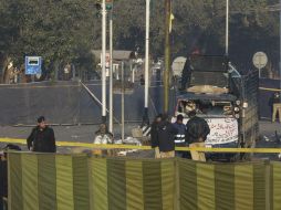 Este ataque se produce dos días después de un atentado suicida en la ciudad de Lahore durante una manifestación. EFE / R. Dar