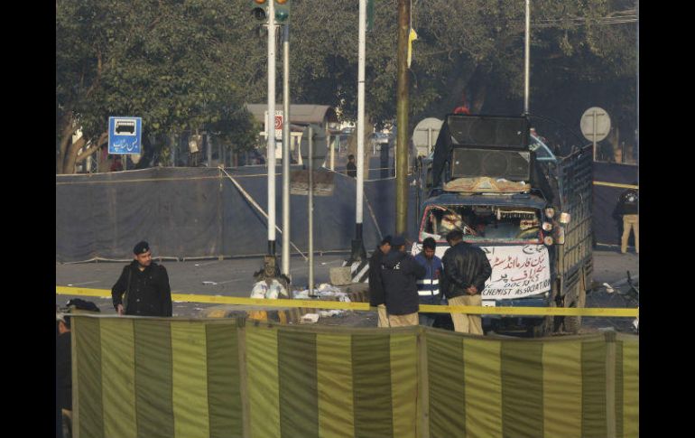 Este ataque se produce dos días después de un atentado suicida en la ciudad de Lahore durante una manifestación. EFE / R. Dar