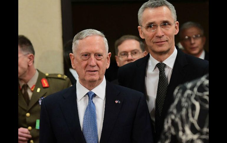 Mattis participa este miércoles en su primera reunión de ministros aliados de Defensa desde que llegó al cargo. AFP / E. Dunnan