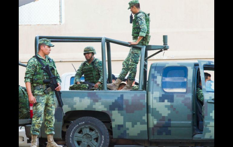 A pesar de que las fuerzas federales repelieron el ataque, los agresores alcanzaron a huir. EL INFORMADOR / ARCHIVO