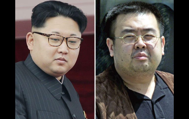 Kim Jong Nam (der) estaba distanciado de su hermano menor, el gobernante norcoreano Kim Jong Un (izq). AP / W. Maye