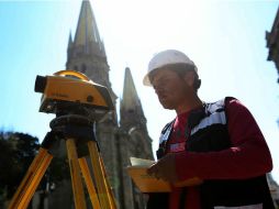 Las obras continúan en el Centro Histórico de Guadalajara. EL INFORMADOR / ARCHIVO