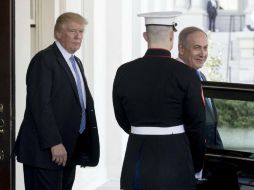 El miércoles durante su reunión con Netanyahu, Trump anunció que no insistirán en buscar la solución de dos Estados. EFE / ARCHIVO