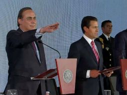 El presidente del Consejo Coordinador Empresarial expresó que México requiere pasar de los 'dichos a los hechos'. TWITTER / @PresidenciaMX