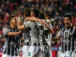 Necaxa rompió la quiniela al meterse al vencer en la jornada anterior a los Xolos de Tijuana en calidad de visita. MEXSPORT / ARCHIVO