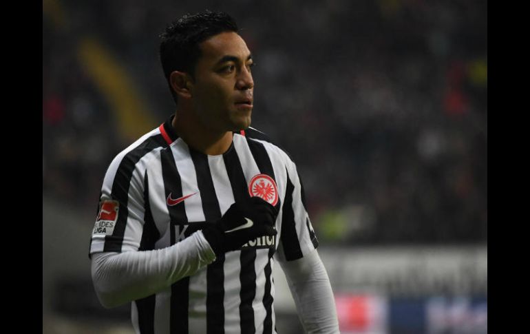 ''Marco Fabián vuelve la próxima semana a los entrenamientos'', mencionó en conferencia de prensa el técnico Nico Kovac. TWITTER / @eintracht_esp