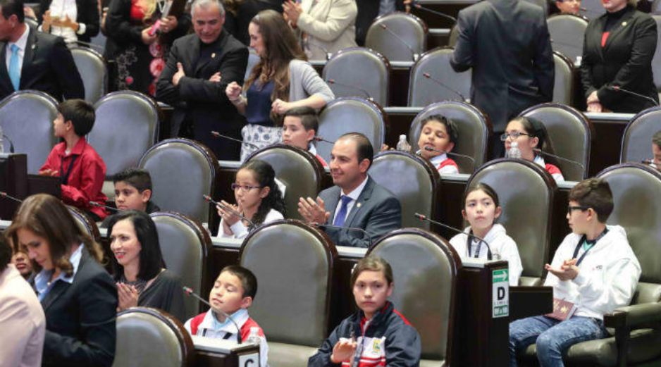 Uno de los pequeños resaltó que muchos de los niños no tienen dinero para seguir estudiando. SUN / L. Godínez