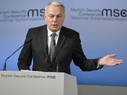 Jean-Marc Ayrault, ministro francés de Relaciones Exteriores, externó su preocupación de que Rusia influya en elecciones locales. EFE / P. Guelland