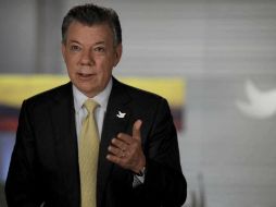 Juan Manuel Santos calificó de ‘histórico’ el momento que vive el país, después de 52 años de conflicto armado interno. EFE / ARCHIVO