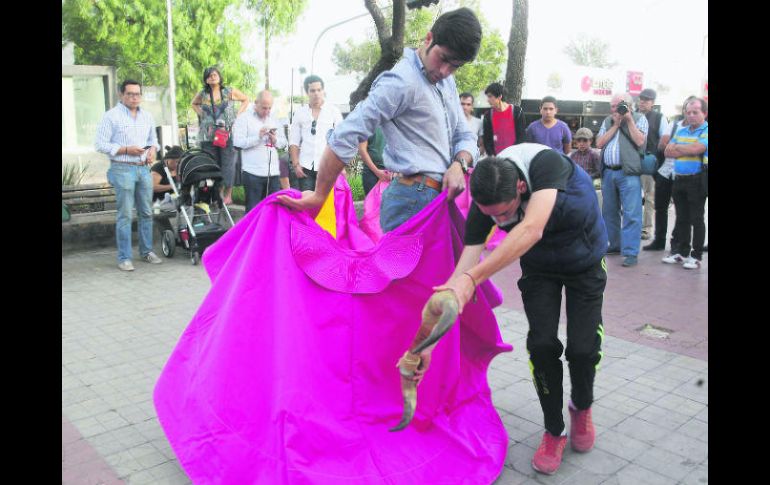 Fermín Rivera. El torero de 27 años dice que se “visualiza triunfando” esta tarde en el coso de la Colonia Monumental. EL INFORMADOR / M. Vargas