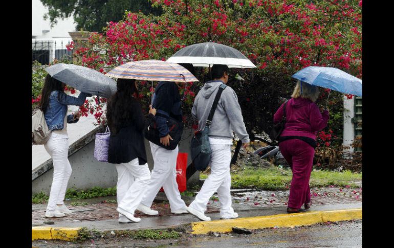 Recomiendan a la población extremar precauciones ante la llegada de fuertes lluvias. EL INFORMADOR / ARCHIVO