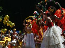 Entre los carnavales más antiguos en el país destaca el de Campeche, el cual data desde 1582. EFE / M. Sayalao