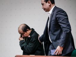 El ex agente Arthur Lascanas (i) refiere varias acciones que le fueron permitidas o financiadas por Duterte cuando era alcalde. EFE / M. Cristino