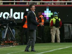 El entrenador de las Águilas ingresó al campo durante el segundo tiempo del Clásico nacional. EL INFORMADOR / ARCHIVO