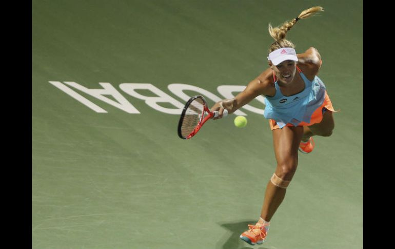 Kerber buscará retomar la cima del ranking mundial de la WTA. AP / K. Jebreili