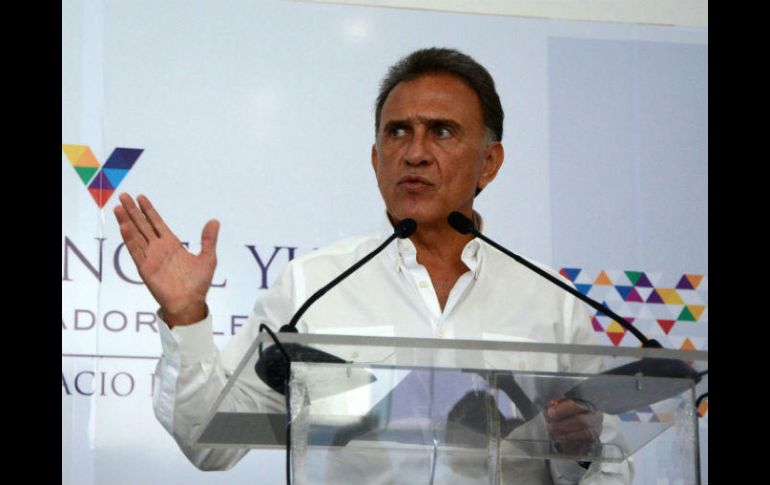 Según Yunes Linares, la administración de Duarte y miembros de Morena tenían un acuerdo de 2.5 MDP mensuales. SUN / ARCHIVO