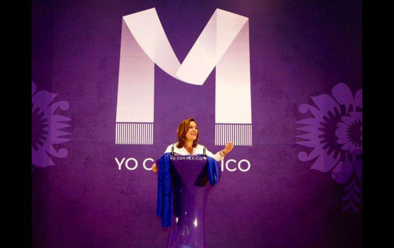 La panista señaló que López Obrador representa la demagogia autoritaria, la cerrazón y el personalísimo. TWITTER / @Mzavalagc