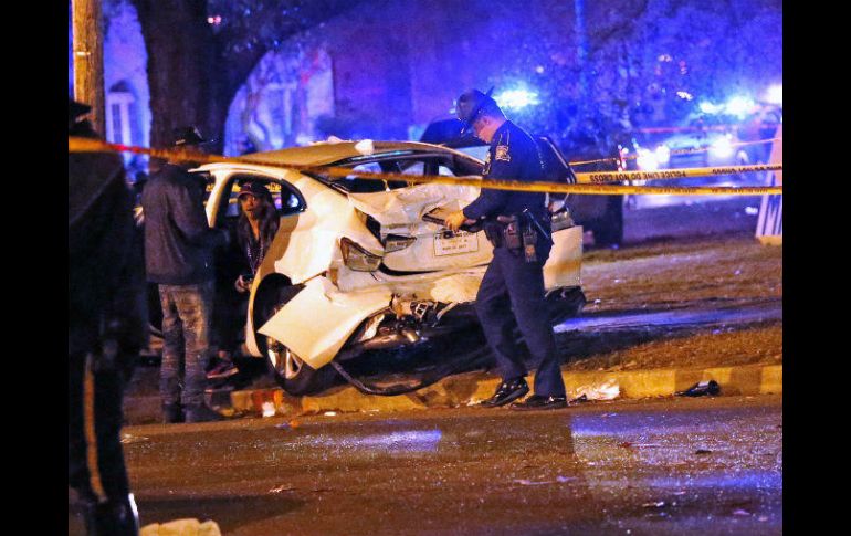 De los 28 heridos, siete se negaron a ser llevados al hospital para su atención médica. AP / G. Herbert