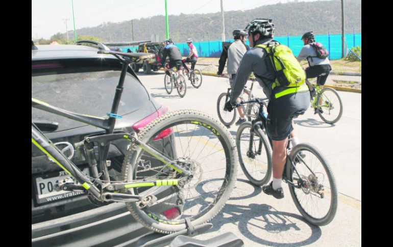 Cada año el Bosque de La Primavera es más atractivo para los tapatíos. Una de las prácticas que han tomado impulso es el ciclismo. EL INFORMADOR / A. Camacho