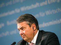 'Aconsejo no plantear algo ilusorio, podría llevar a una decepción', declaró Sigmar Gabriel, ministro alemán de Exteriores. AFP / ARCHIVO