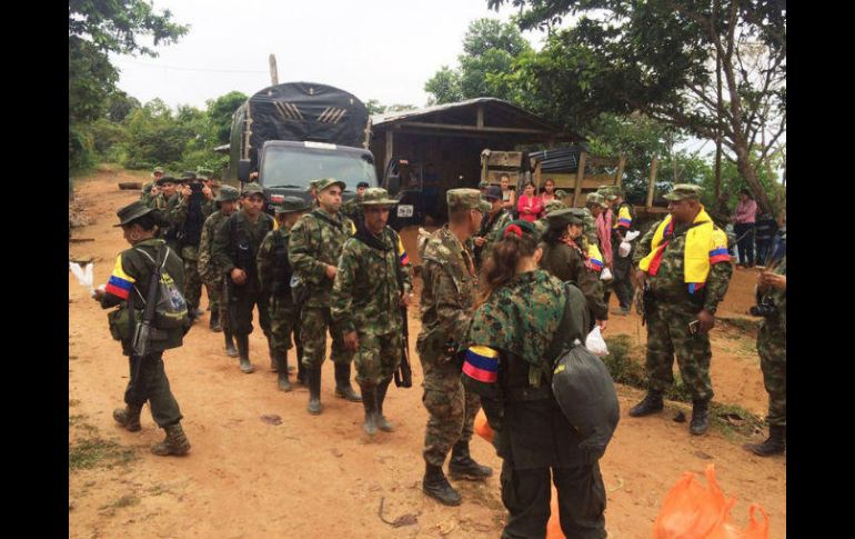 Los esquemas de protección hacen parte de la negociación de los acuerdos de paz con las FARC. NTX / ARCHIVO