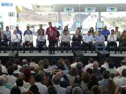 Peña Nieto entregó el Libramiento Poniente en San Luis Potosí. TWITTER / @PresidenciaMX