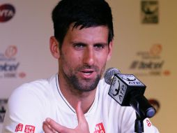 Djokovic debutará en Acapulco este martes, cuando se enfrente en primera ronda a Martin Klizan. EFE / J. Méndez