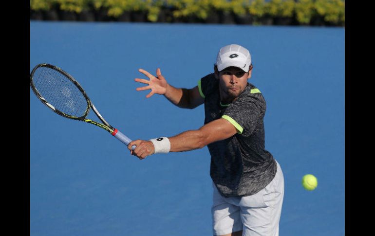 Lucas Gómez ingresó al draw principal tras recibir una wild card llenó la cancha Grand Stand, pero no fue suficiente.ACAPULCO, GUERRERO SUN / A. Acosta