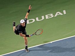 El rival de Murray en segunda ronda será el español Guillermo García López, que el lunes se impuso al serbio Viktor Troicki. AFP / K. Sahib