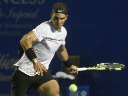 Nadal es uno de los consentidos de todo el público en Acapulco. AFP / A. Estrella