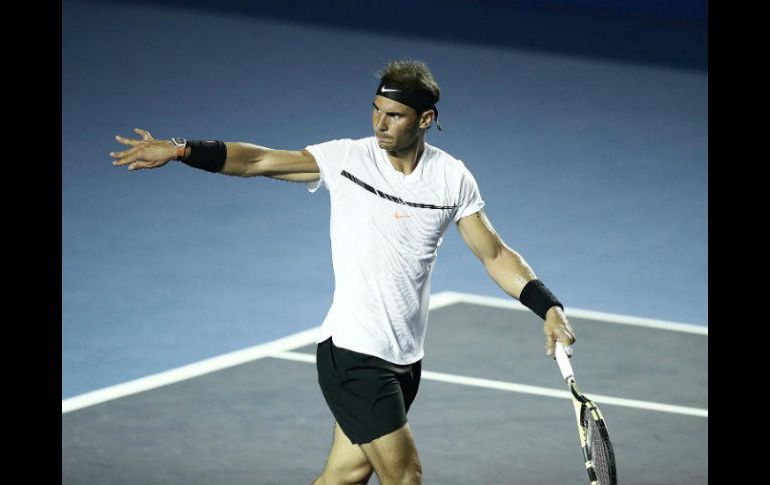 Nadal se encuentra en México para disputar el Abierto de Tenis que se lleva a cabo en Acapulco. SUN / A. Acosta