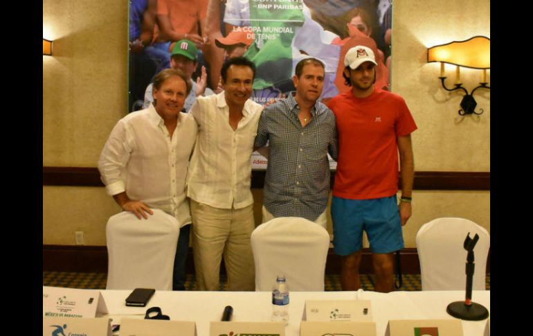 El equipo mexicano de Copa Davis está casi listo para emprender una nueva aventura. FACEBOOK / Federación Mexicana de Tenis, A.C.