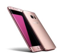 El Galaxy S7 Edge, de la empresa de tecnología Samsung. ESPECIAL / Samsung