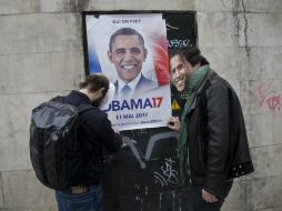 Aunque es enormemente popular en Francia, Obama no tiene posibilidades de éxito. No es francés y por ello no puede participar. AP / M. Euler