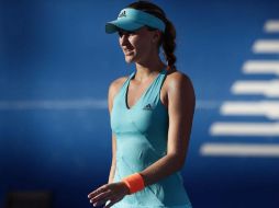 Mladenovic llega por primera vez a la final del Abierto Mexicano de Tenis. EFE / A. Acosta