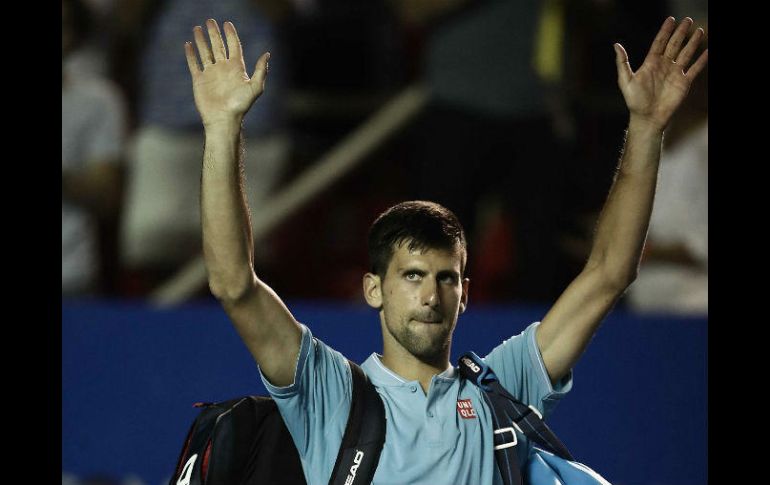 Djokovic fue eliminado en cuartos de final del Abierto de Acapulco ante Nick Kyrgios. SUN / ARCHIVO