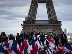 El candidato de la derecha era el gran favorito hasta principios de febrero a convertirse en el próximo presidente de Francia. EFE / I. Langsdon