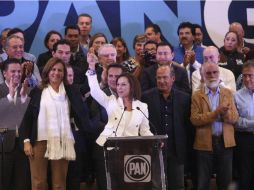 Margarita Zavala y Felipe Calderón son los principales impulsores de Vázquez Mota. SUN / J. Alvarado