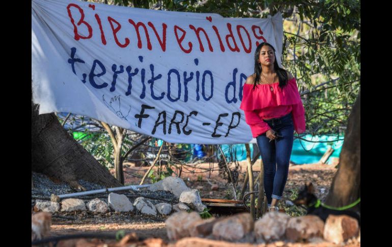 Las zonas veredales, donde los guerrilleros se concentran para dejar las armas, concluyen el 29 de mayo según lo acordado. AFP / ARCHIVO