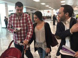 Diputados federales presentaron en el Aeropuerto tapatío la campaña ‘Mándalos a volar’. EL INFORMADOR / Y. Velázquez