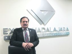 Humberto González Hernández, actual presidente de Expo Guadalajara. EL INFORMADOR / M. Vargas