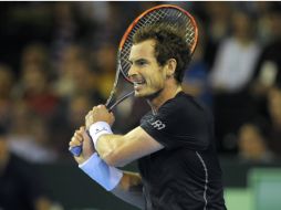 Andy Murray, número uno del mundo, buscará el primer trofeo de su carrera en Indian Wells. AFP / ARCHIVO