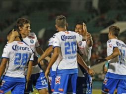 El Puebla derrotó 3-2 a Chiapas en el partido correspondiente a los Octavos de Final de la Copa MX. MEXSPORT / N. García