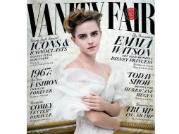 Emma Watson posó sin sostén para la revista Vanity Fair, lo cual ocasionó polémica en las redes sociales. INSTAGRAM / vanityfair