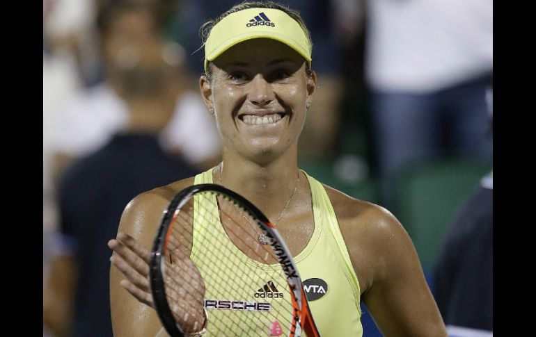 Kerber pasa por el mejor momento de su carrera, y en abril tratará de convertirse en la primera alemana en ganar el abierto mexicano. AP / ARCHIVO