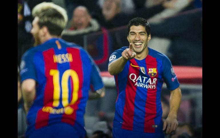 La 'MSN' intentará remontar la derrota 4-0 en el partido de ida. TWITTER / @FCBarcelona_es