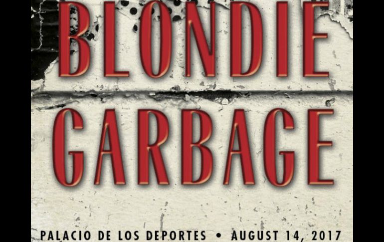 La venta general de boletos iniciará el 15 de marzo. TWITTER / @garbage