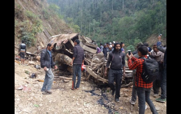 Los accidentes en Nepal son atribuibles mayormente a caminos y vehículos en mal estados. AFP / J. KC