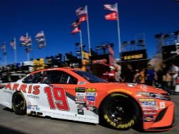 Suárez logró un buen resultado que lo motiva para este domingo dar una actuación similar en la categoría principal, la Nascar Cup. AFP / C. Trotman