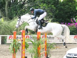 Arturo Parada, montando a 'Cornet S Dream' se llevó los máximos honores en el cierre del torneo. EL INFORMADOR / R. Tamayo